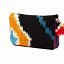 Cartera algodón tejido Ikat 